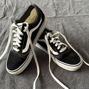 Vans Black and White Women's Sneakers